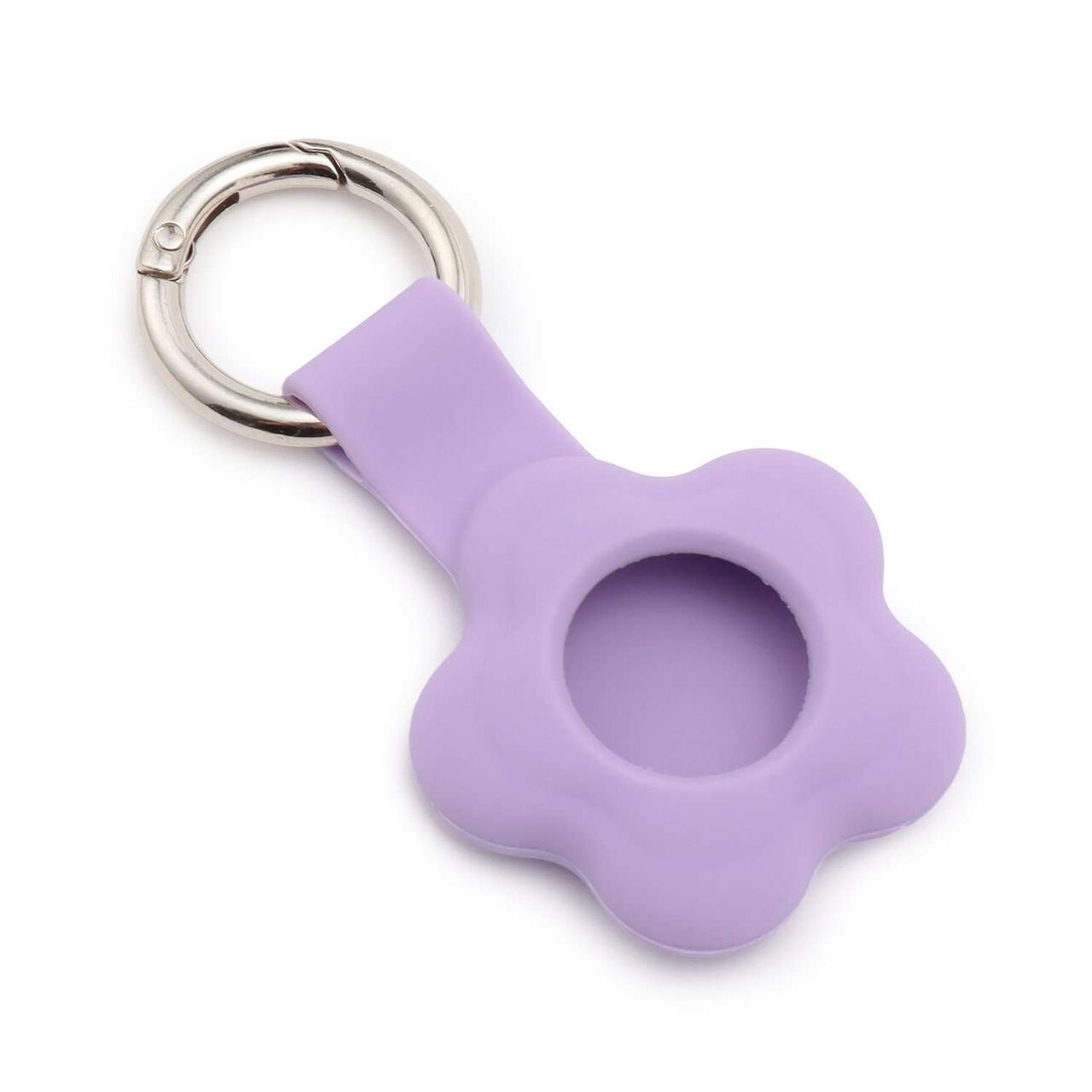 [For Preschool Use] [Safe] Flower Smart Tag Case Charm,Lavender, large image number 3
