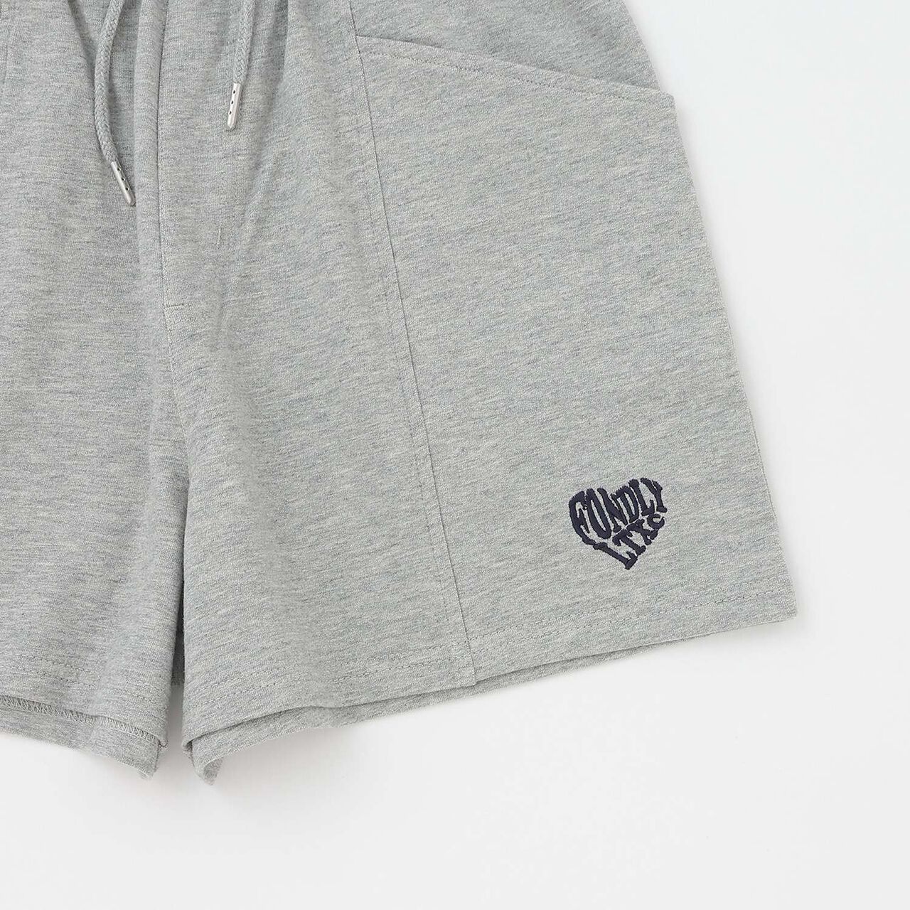 [LTXC/100% Cotton] Chill Easy-Cut Shorts,Top gray, large image number 4