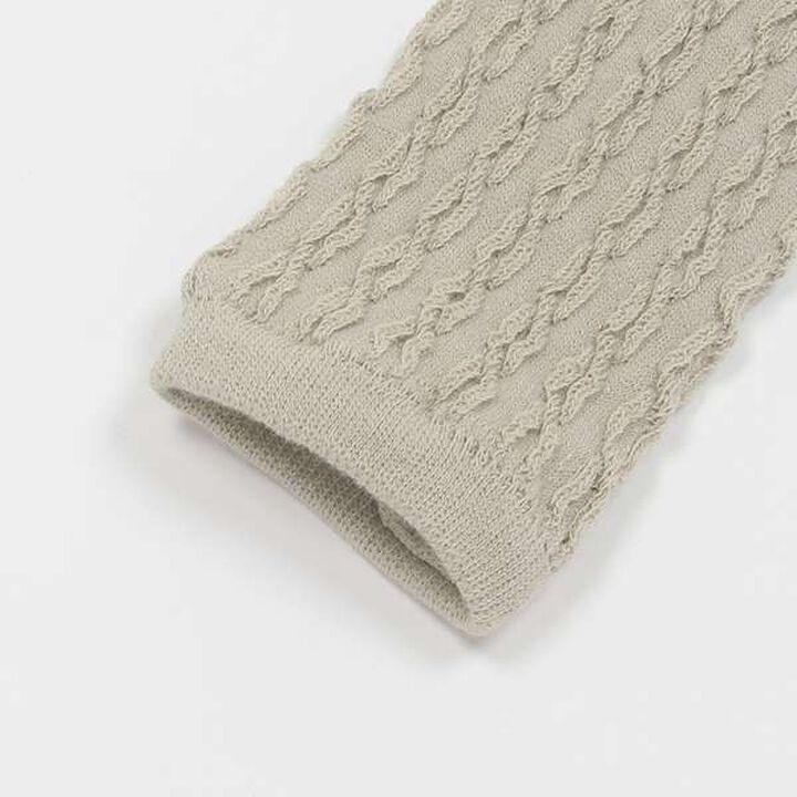 Jacquard Leg Warmers,Light beige, medium image number 3