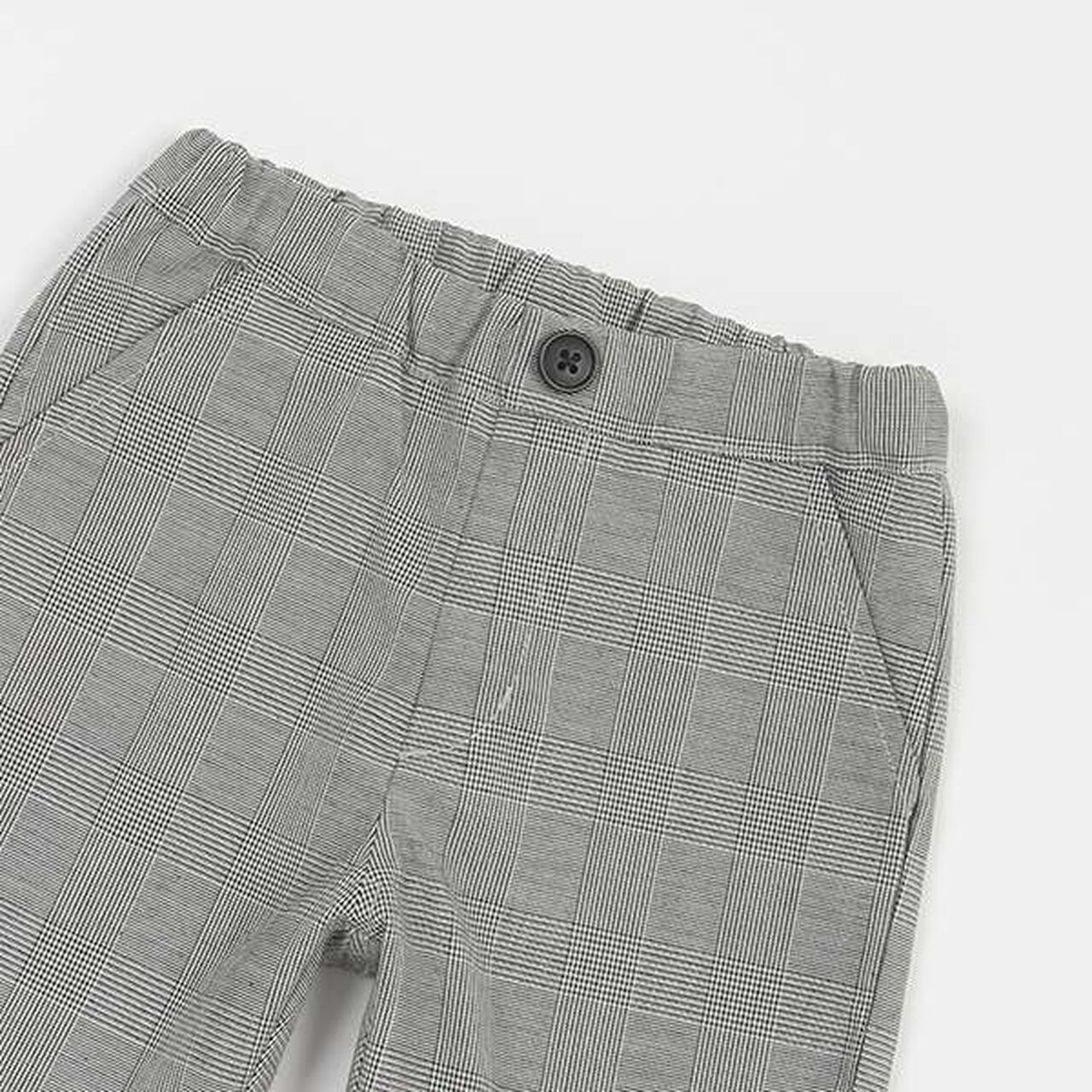 Stripe/Check 5-Minute Length Pants,Navy, large image number 4