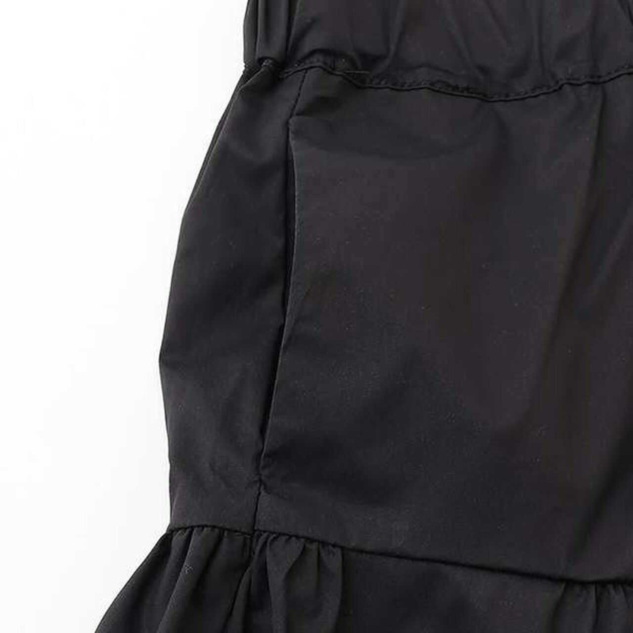 Tiered Flare Skirt,White, large image number 6