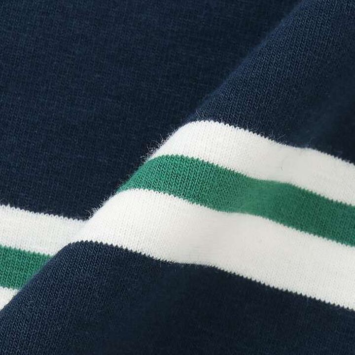 [Matching with Dad Outfit] Kids Polo Collar Rugby Half T-Shirt,Beige, medium image number 16