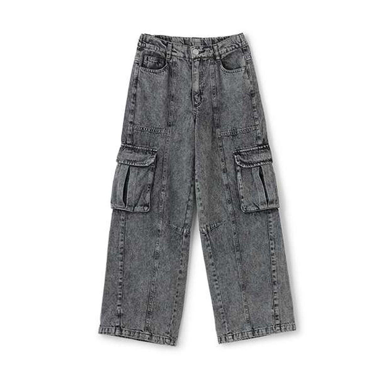 [LTXC] Wide Denim Cargo,Gray, large image number 4