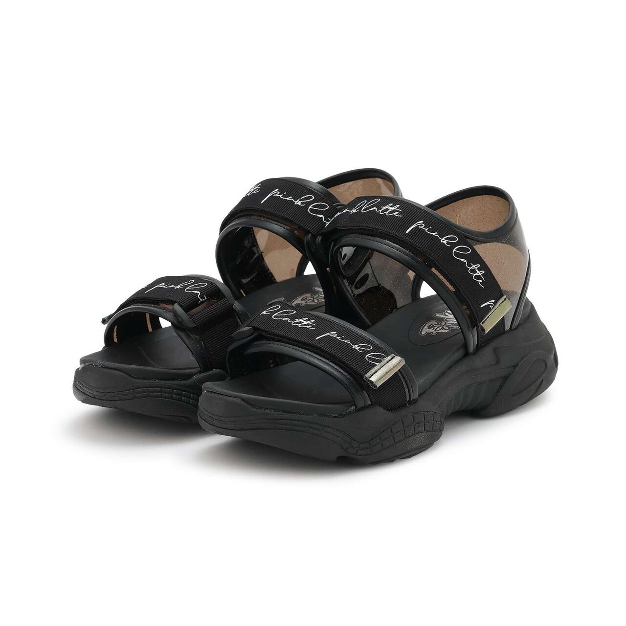 Double Strap Sandals,White, large image number 9