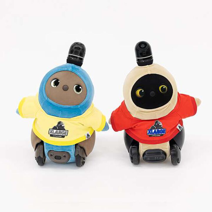 XLARGE KIDS × LOVOT Logo Hoodie,Yellow, medium image number 6