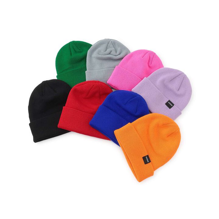 Color Knit Beanie,Black, medium image number 4