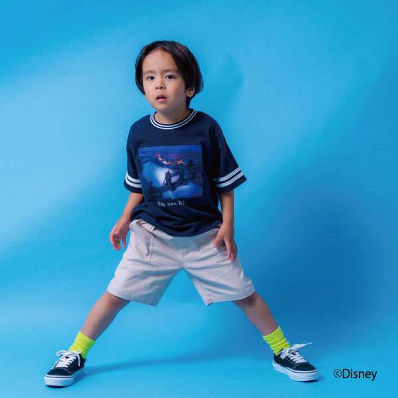 [Disney] Peter Pan Line Short Sleeve T-Shirt,Off white, large image number 11