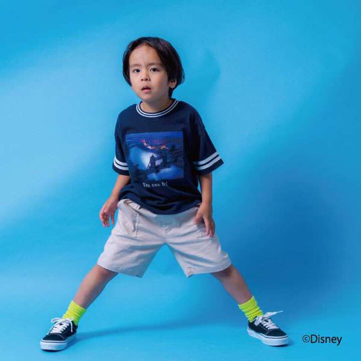 [Disney] Peter Pan Line Short Sleeve T-Shirt,Off white, medium image number 11