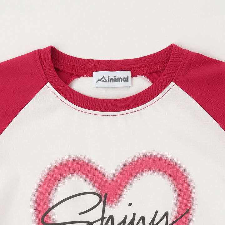 [Cool Touch] Cropped Raglan Short Sleeve T-Shirt,Black, medium image number 12
