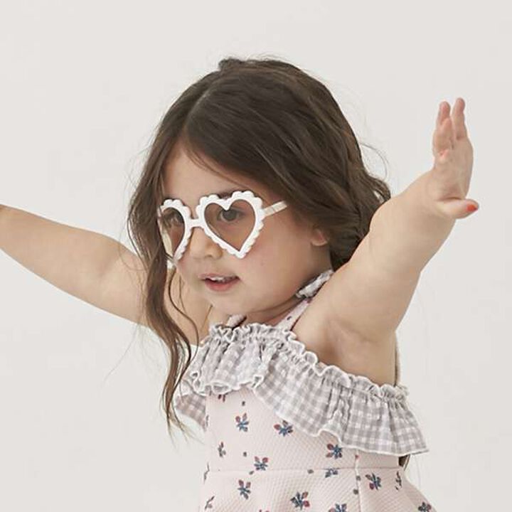 Heart Sunglasses,Pink, medium image number 1