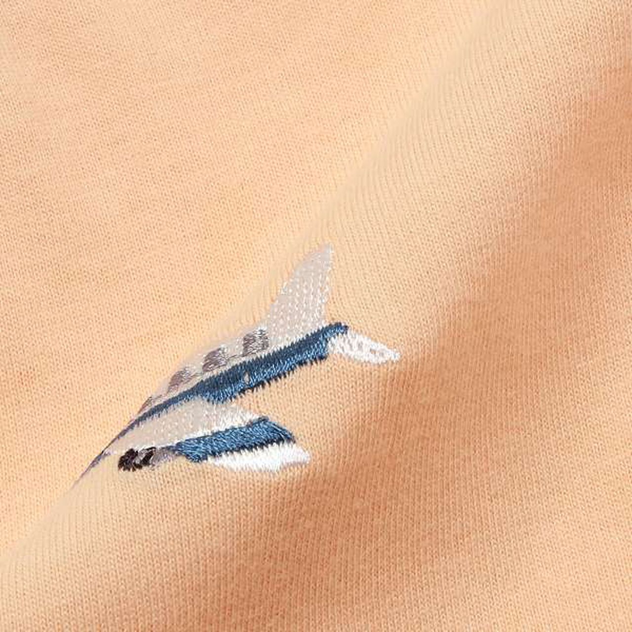 [Cool Touch] Working Vehicles Embroidery T-Shirt,Off white, large image number 9