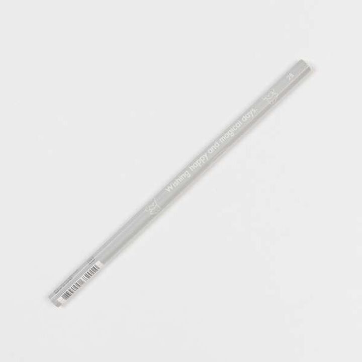 Hexagon Logo 2B Pencil [Made in Japan],Gray, medium image number 0