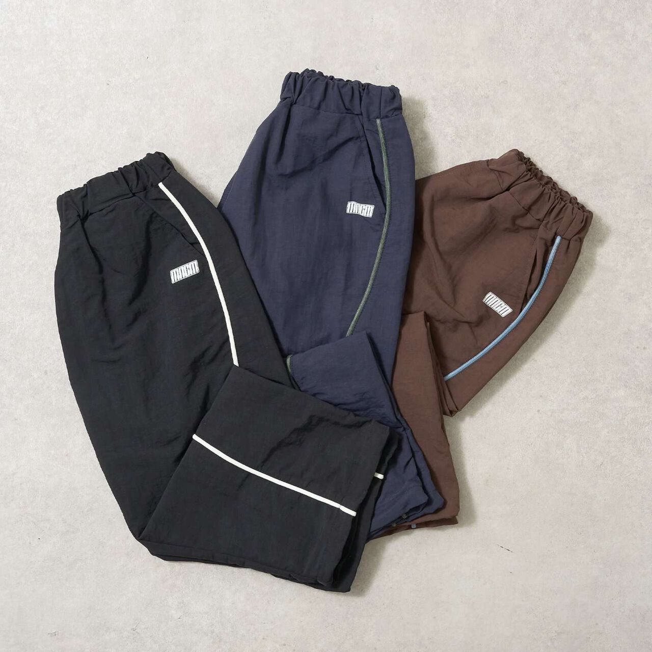 [MNCM] Side Line Wide Pants (Coordinatable Setup),Navy, large image number 14