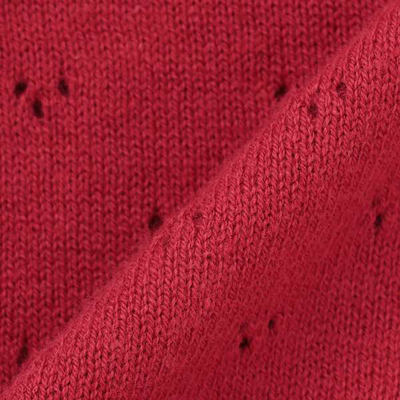 [Link] Needle-Free Cardigan,Red, large image number 6