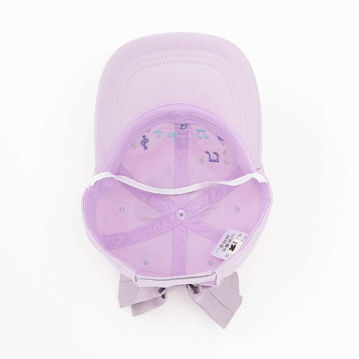 Mimi Satin Ribbon Cap,Lavender, medium image number 5