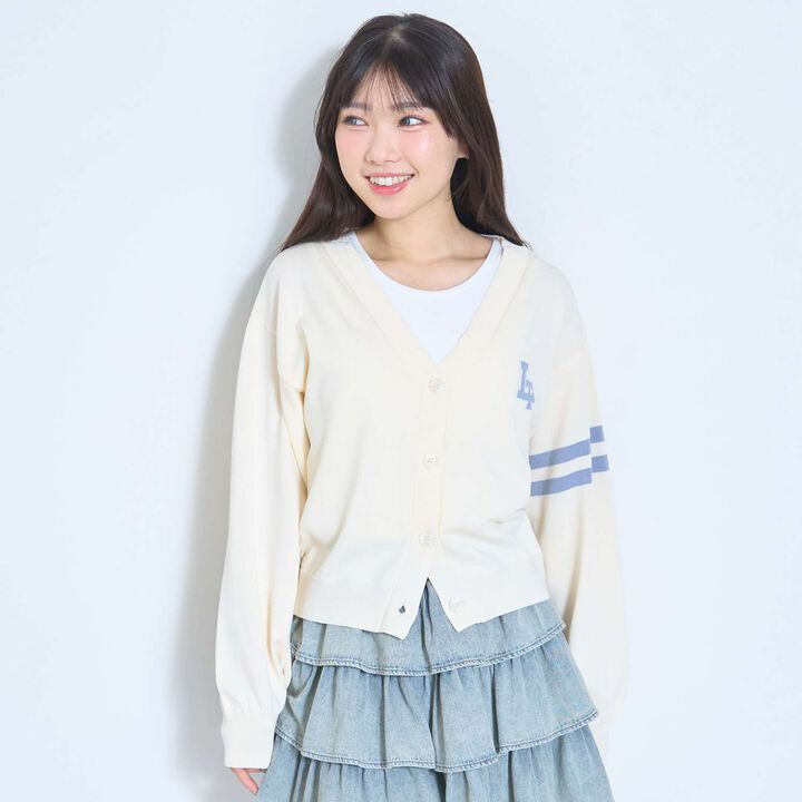 [UV/Washable] Back Logo Cardigan,, medium