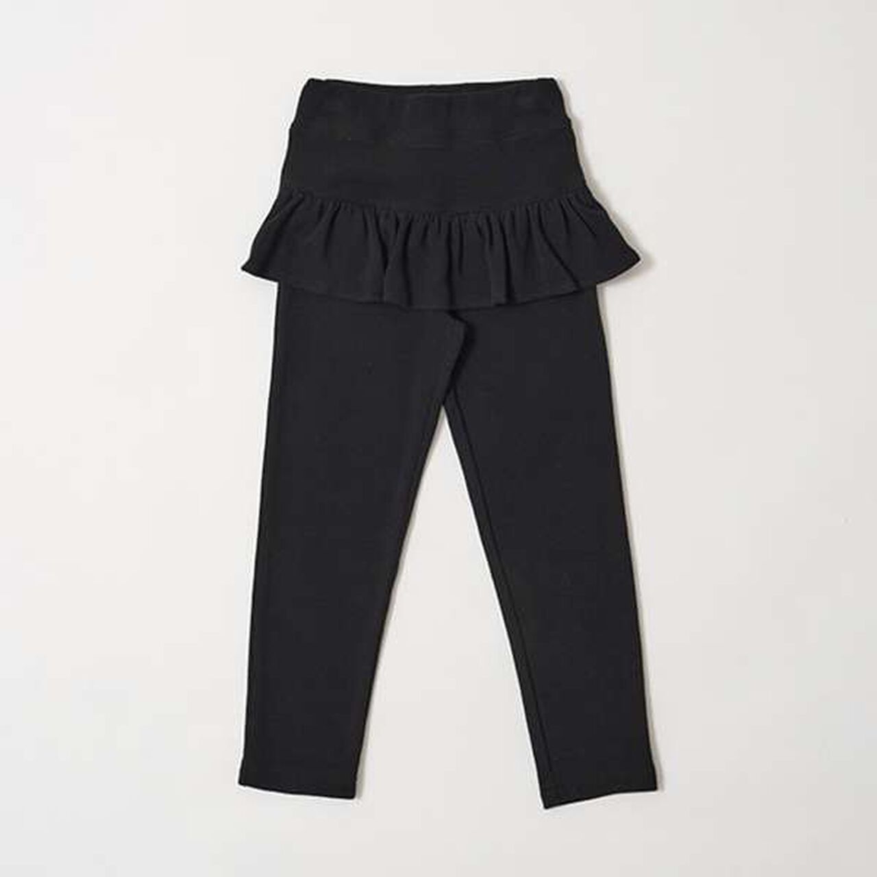 Tomo Pants with Frills Slim Pants,Blue gray, large image number 7