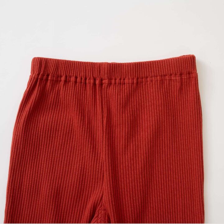 [365D.] Anti-Stain Ribbed Leggings,Mustard, medium image number 4