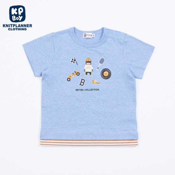 Gorilla Embroidery Short Sleeve T-Shirt (80-90),, medium