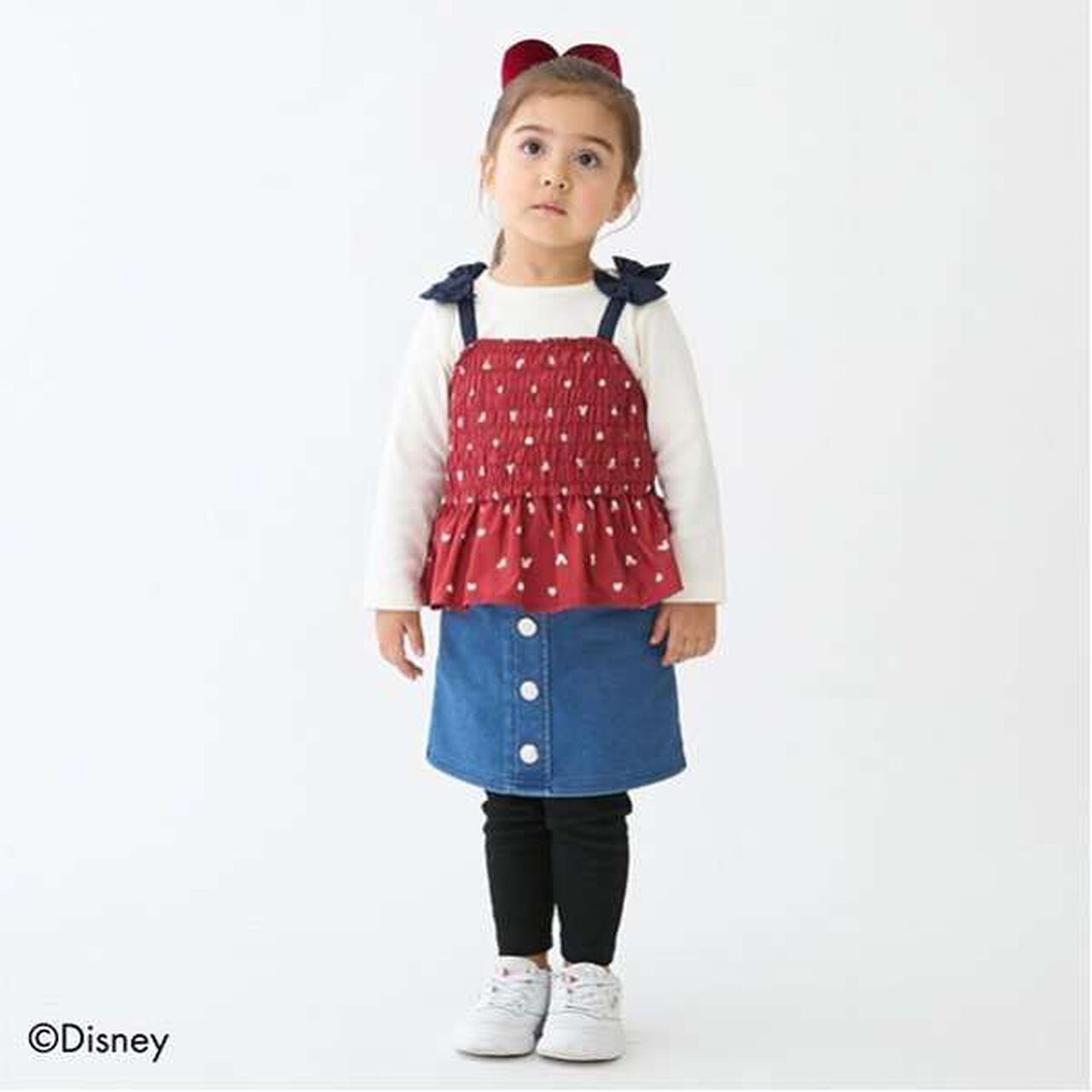 Disney Appliqu&eacute; Skirt with Leggings,Blue, large image number 0