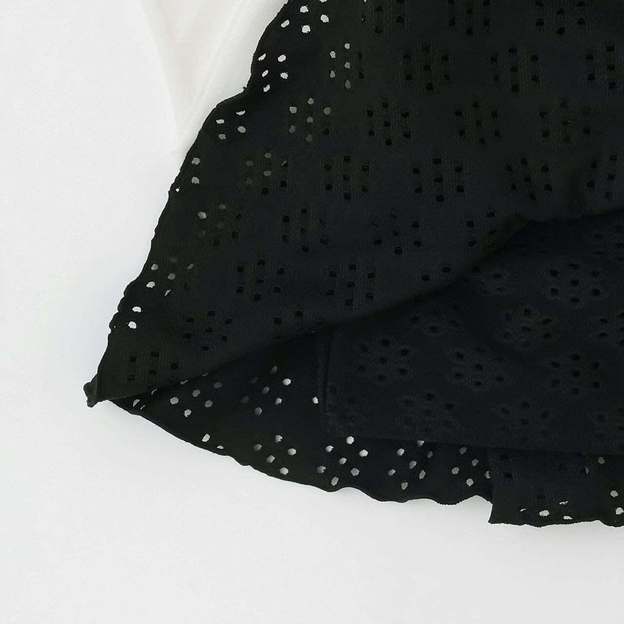 [SWIM] [UV Protection] Lace Top & Balloon Pants Separate Swimsuit,Off white, large image number 8