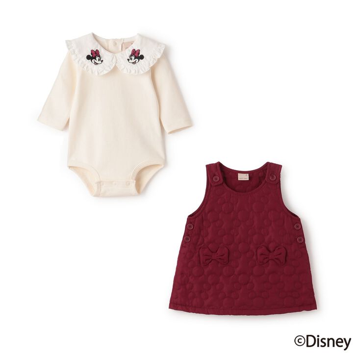 [Disney][Link] Quilted Jumper Skirt Set,Ivory, medium image number 5