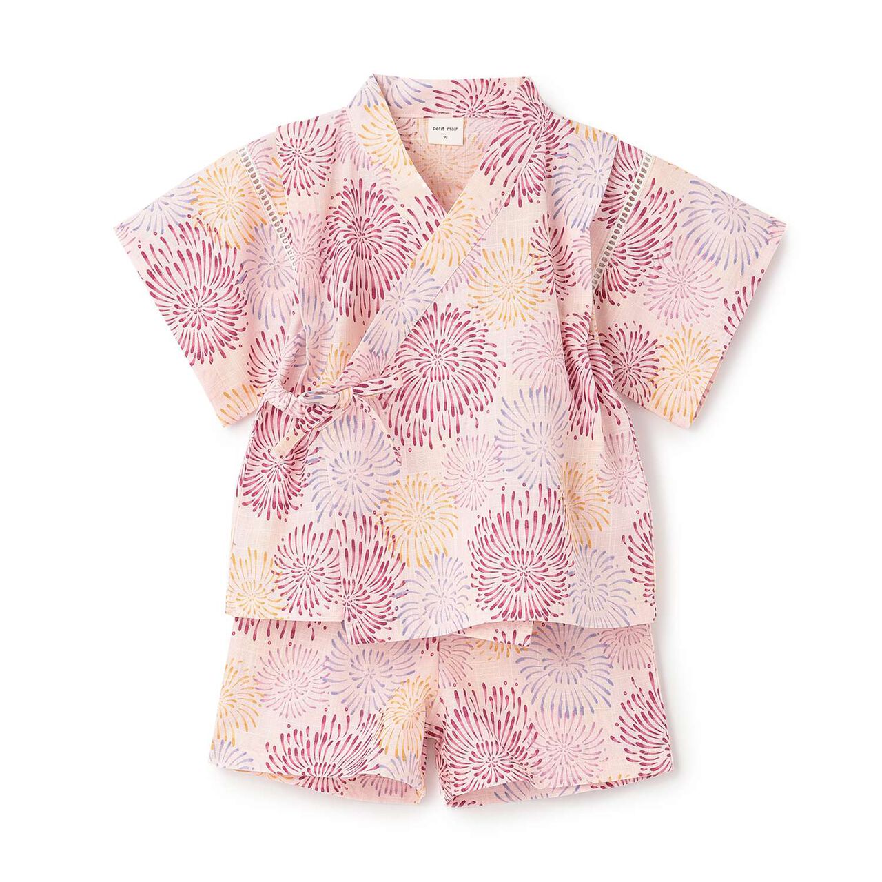 [Easy Wear] GIRLS Assorted Jinbei,Off white, large image number 5