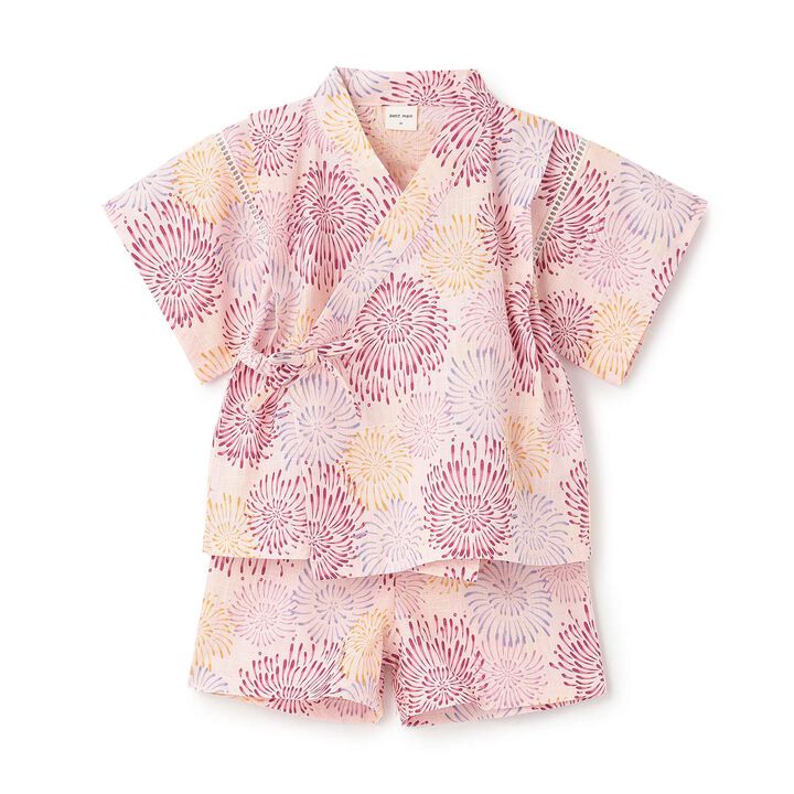 [Easy Wear] GIRLS Assorted Jinbei,Off white, medium image number 5