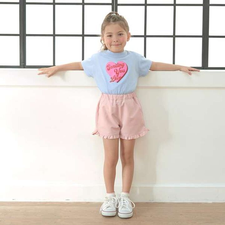 Frill Hem Shorts,Ivory, medium image number 3