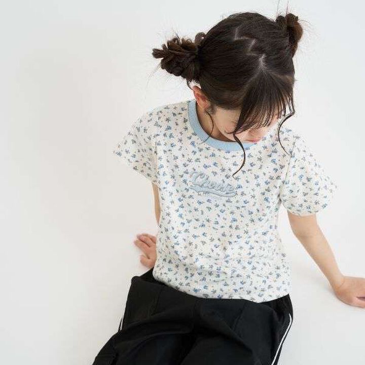 Daily Price Assorted Pattern Short-Sleeve Ribbed Top,Ivory, medium image number 15