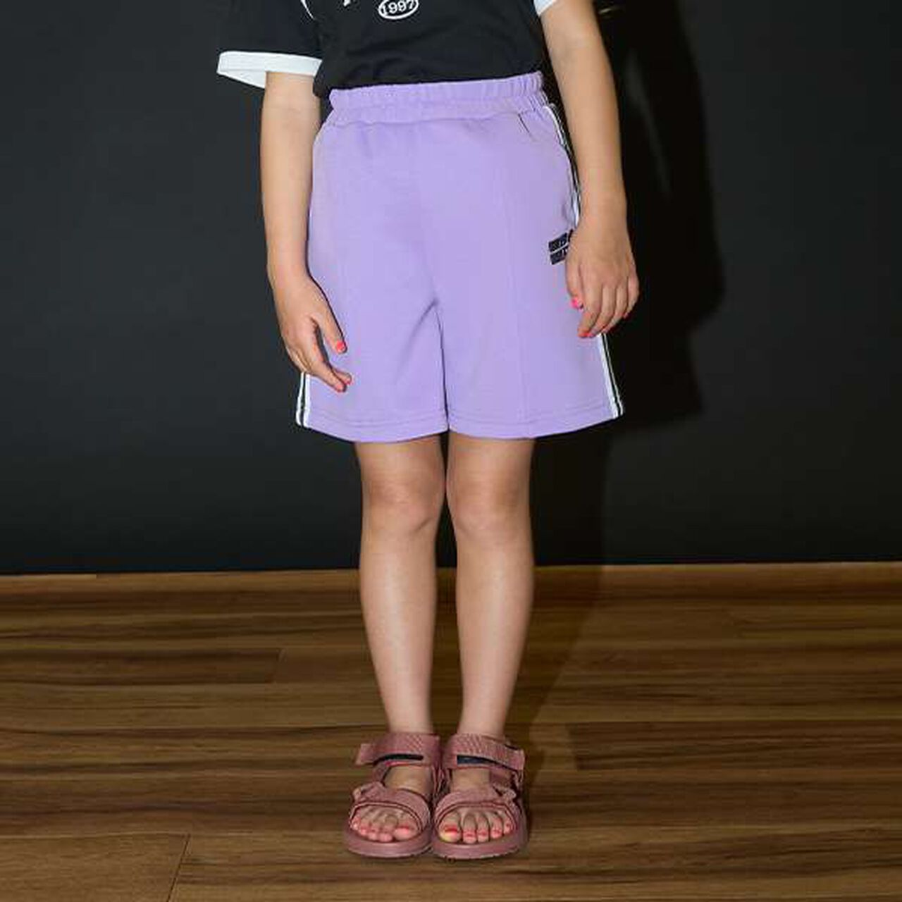 Track Tack 4/4 Length Pants,Purple, large image number 0