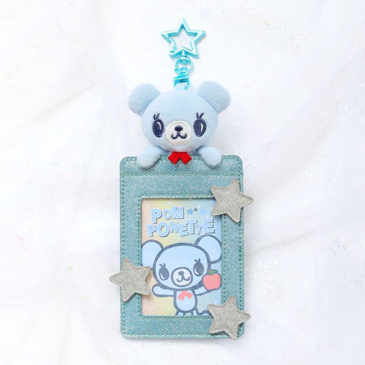 Sparkling Mint-kun Card Case with Playful Pop-Up Design,, medium