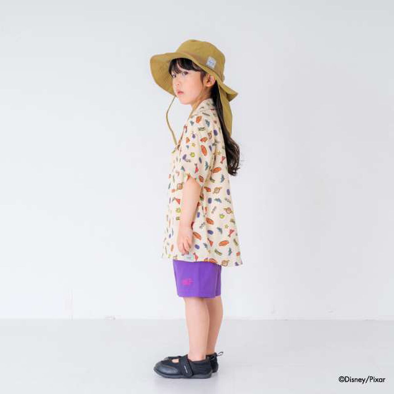 [Matching with Dad Outfit] Disney Kids Toy Story Pattern Shirt,Light gray, large image number 11