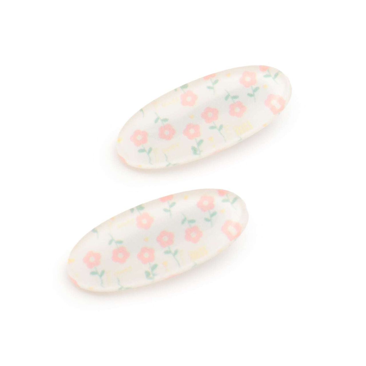 Flower All-Over Pattern Hair Clips (Set of 2),Lavender, large image number 1