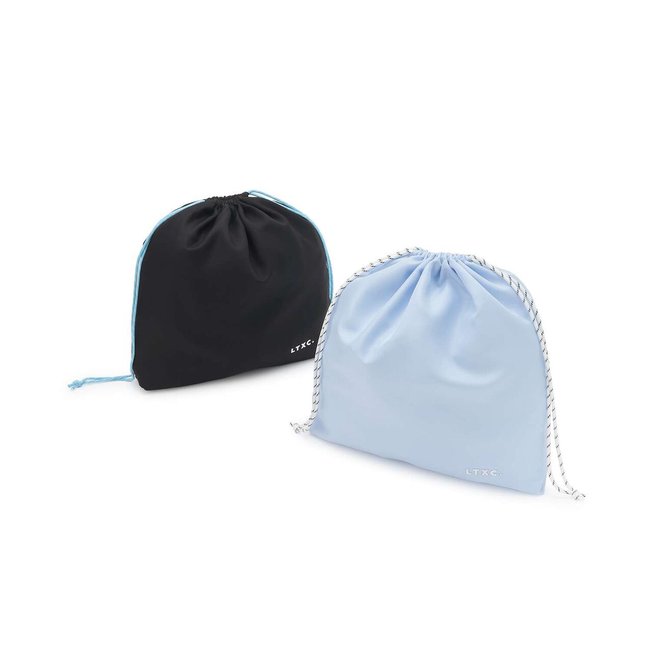 [LTXC] Drawstring Pouch with Gusset,Black, large image number 3