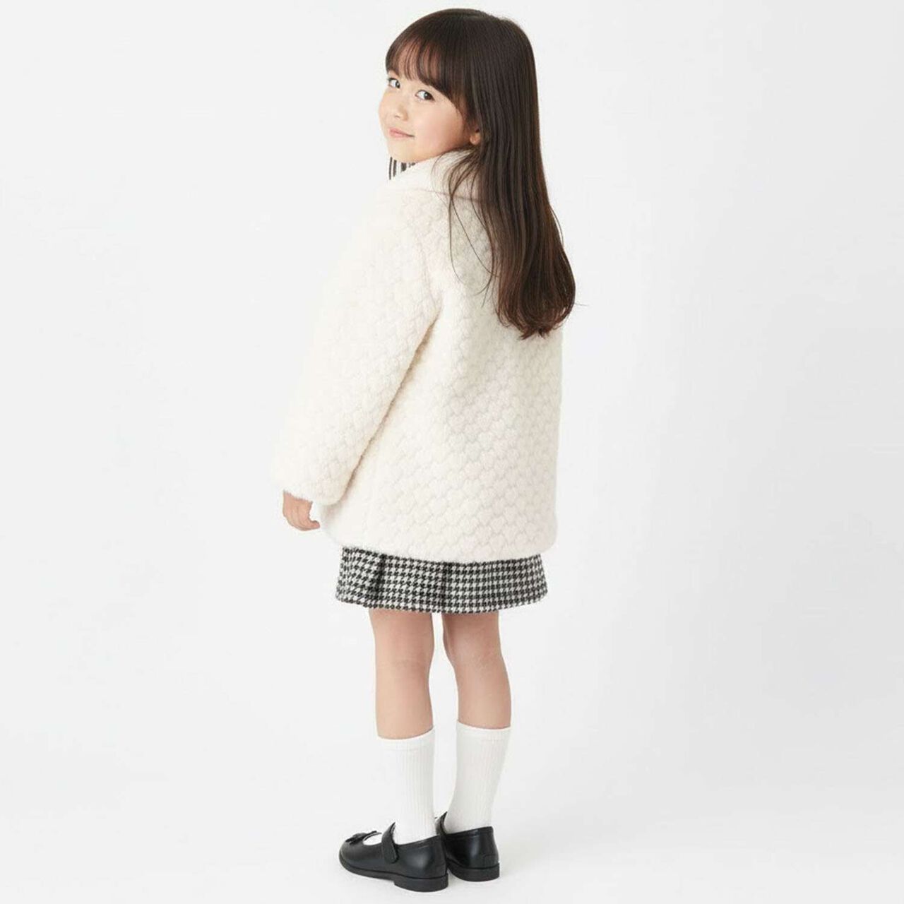 Faux Fur Coat,Pink, large image number 18