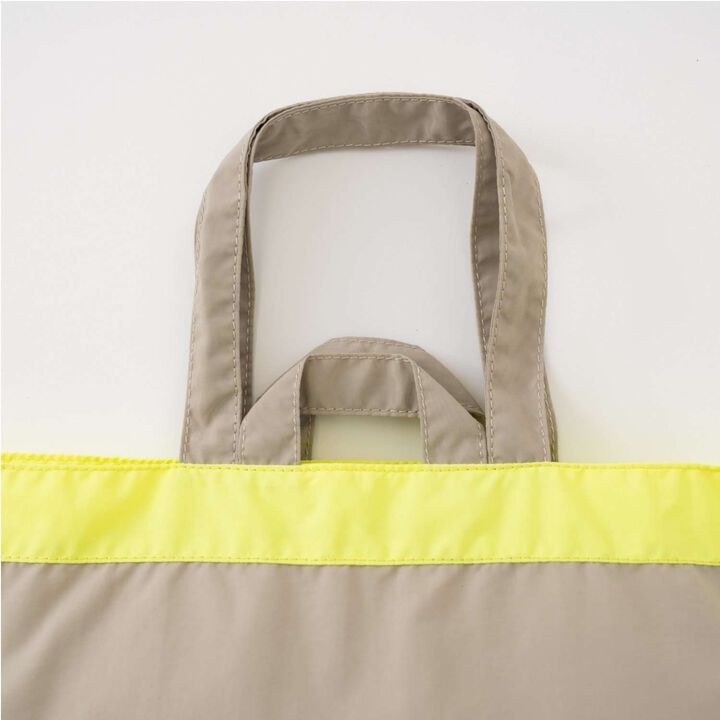 Water-Repellent Reversible Bi-Color Lesson Tote,Beige, medium image number 11
