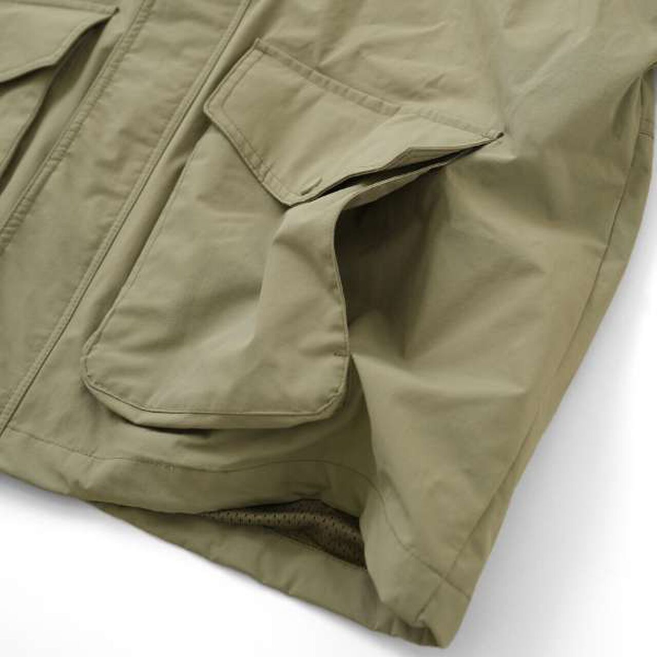 [Water-Repellent & Breathable] Nylon Jacket,Khaki, large image number 7