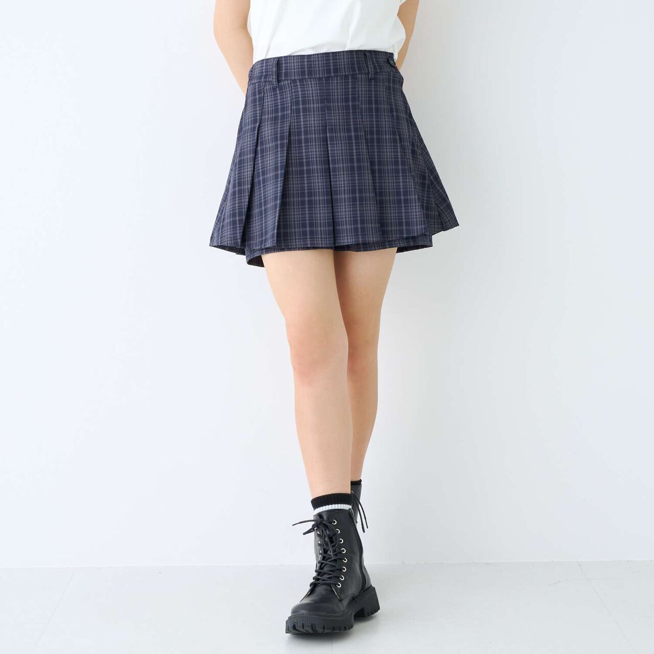 [LTXC] Stylish Flattering Micro Mini Skirt-Shorts,Brown, large image number 6