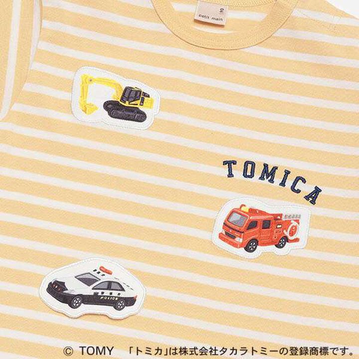 TOMICA Appliqu&eacute; Long Sleeve T-Shirt,Yellow, medium image number 3