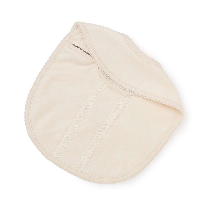 Irish Lace Bib,Pearl white, medium image number 1