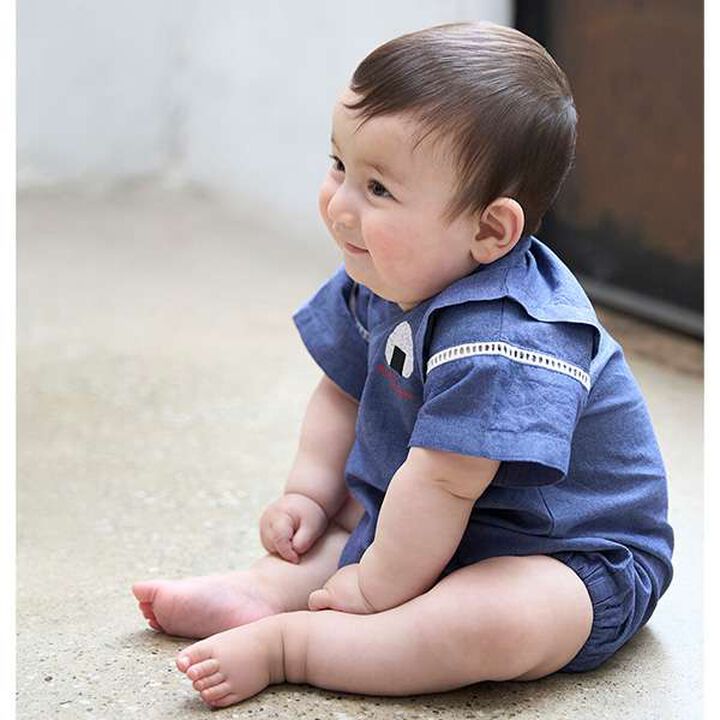 Boys' Baby Assorted Jinbei,Navy, medium image number 2