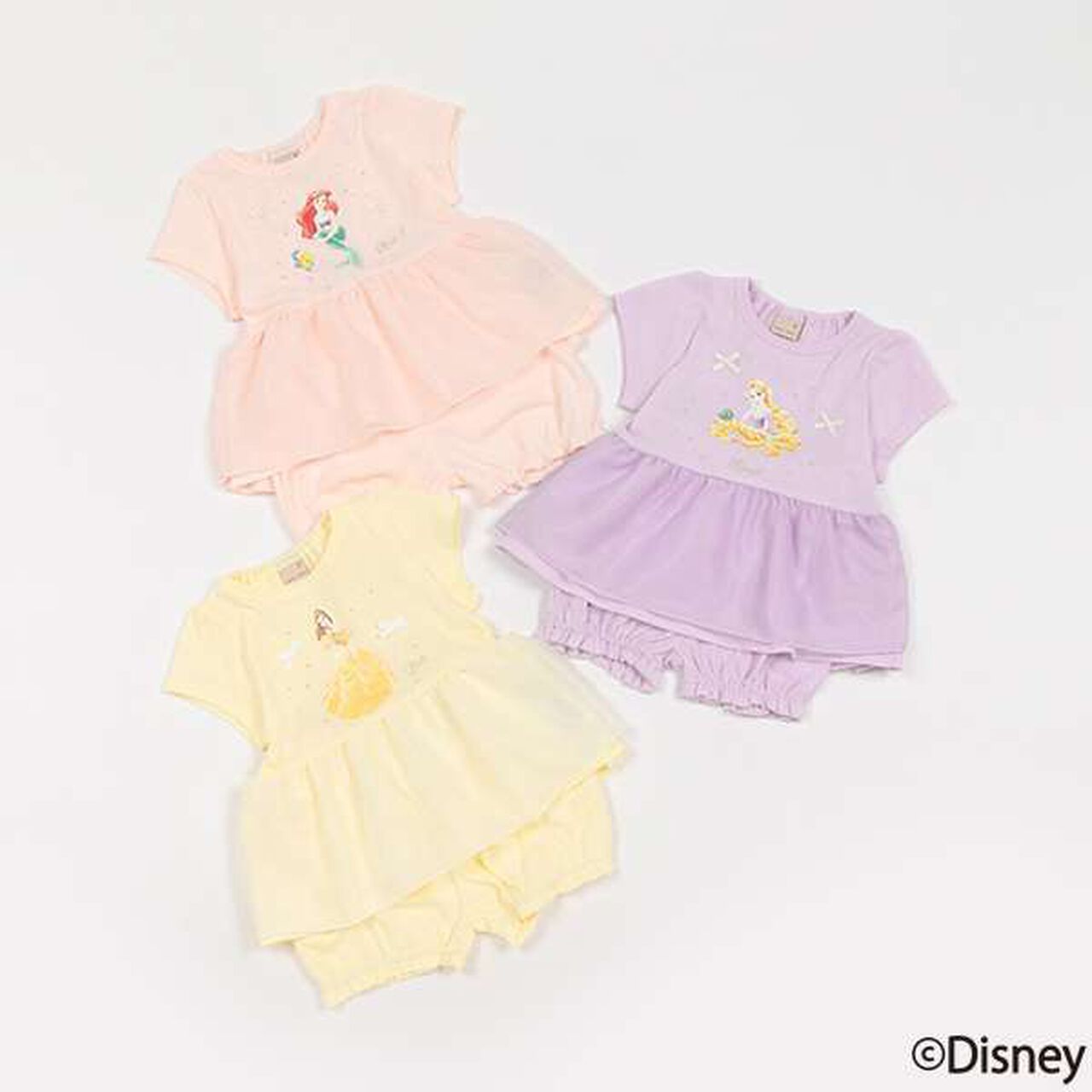 [Disney] Peplum Pajamas,Light pink, large image number 9