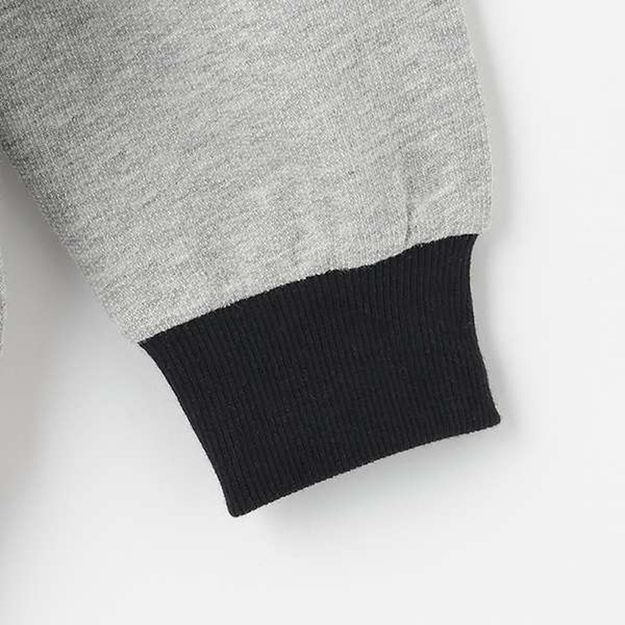 Half-Zip Wide Sweatshirt,Blue, large image number 8