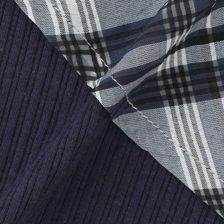 [Restocked] Shoulder Ribbon Jumper Skirt & Melow Inner Set,Black, medium image number 13