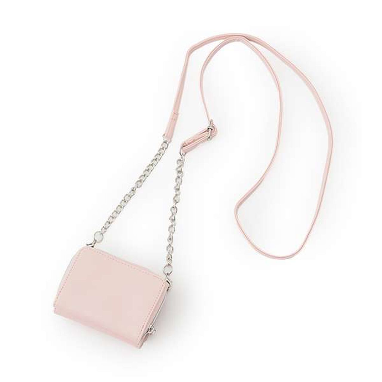 Shoulder Ribbon 3-Fold Wallet,Black, large image number 1