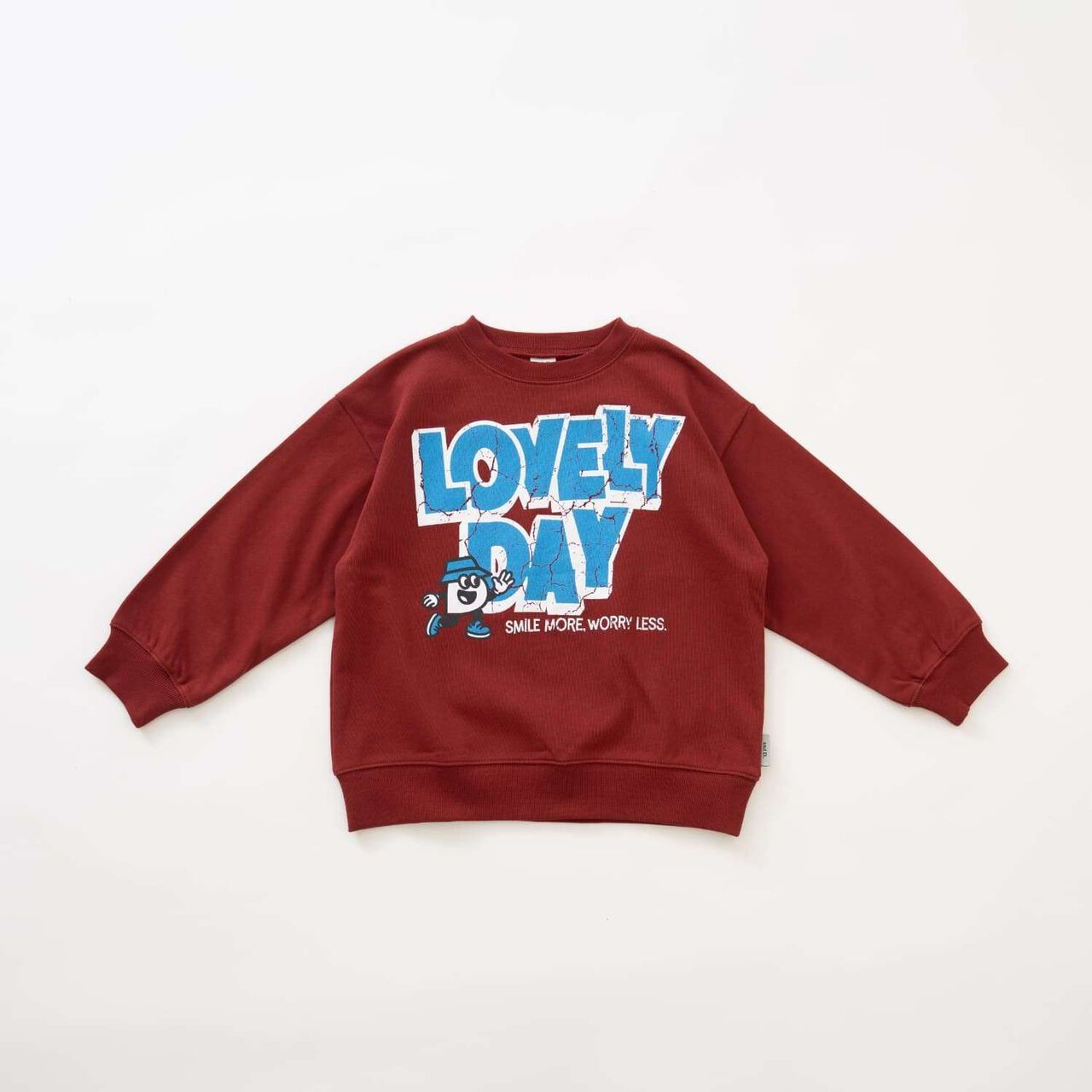 Cracked Finish Sweatshirt Pullover,Top gray, large image number 14