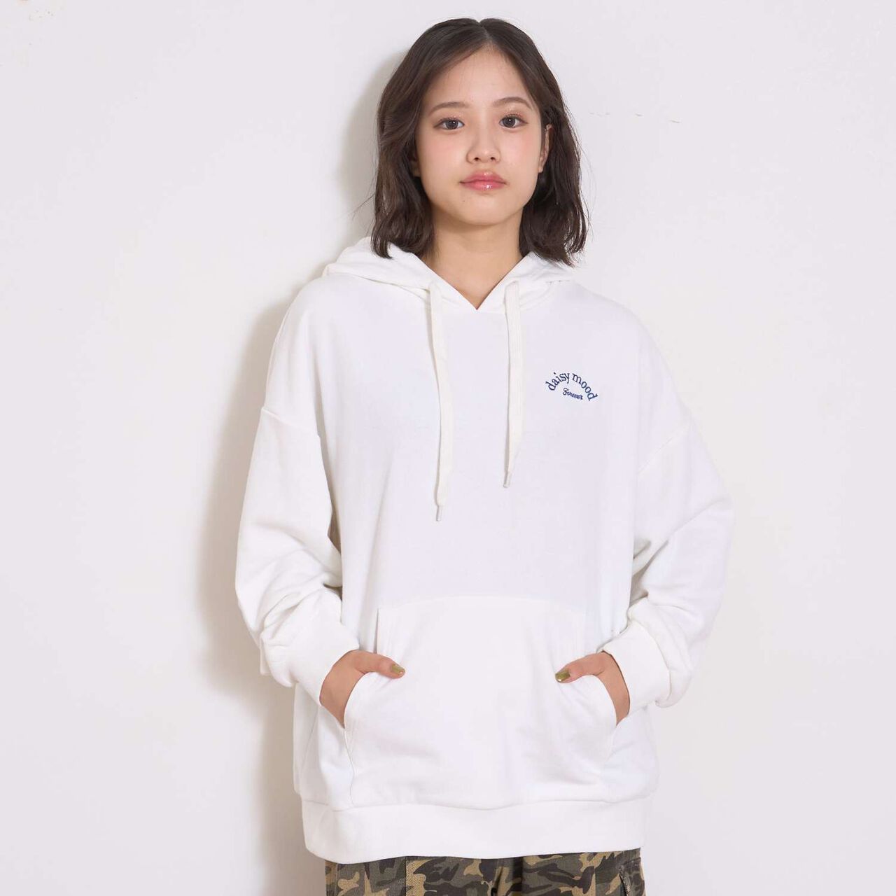 [Seconds Cute Top] [LTXC] Logo Foam Parka,Yellow, large image number 1