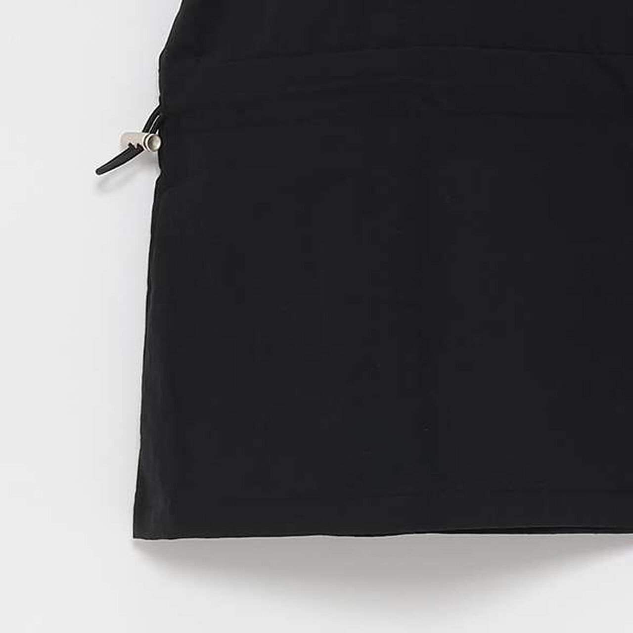 Layered Peplum Half T-Shirt,Black, large image number 6