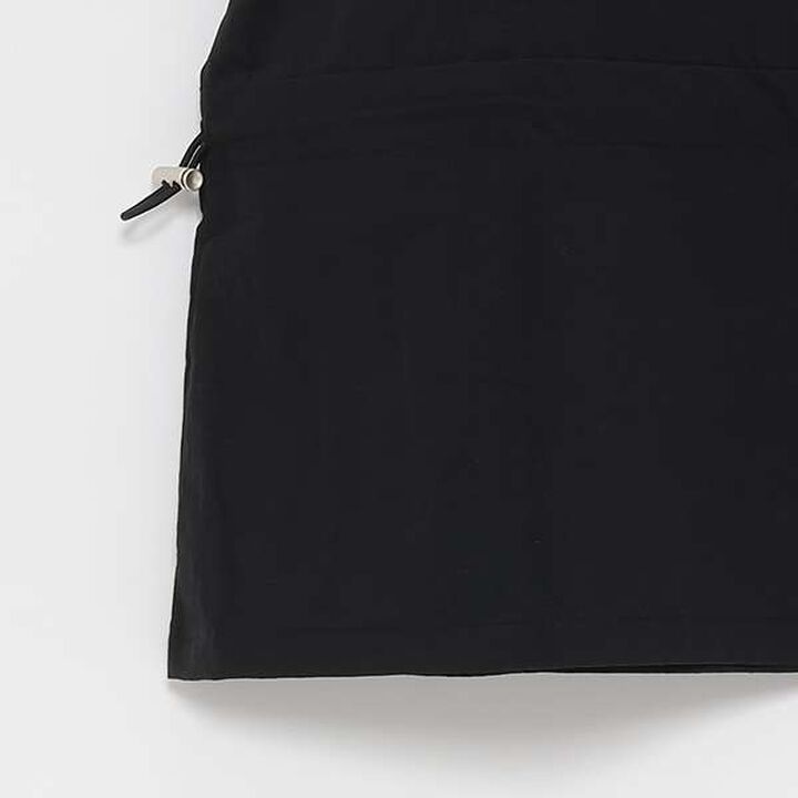 Layered Peplum Half T-Shirt,Black, medium image number 6